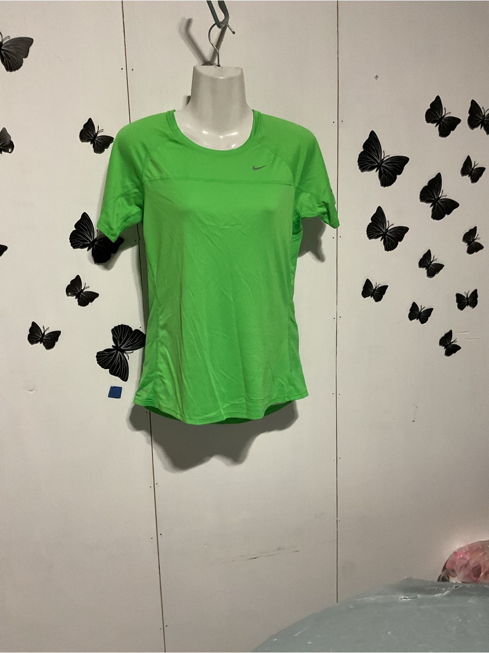 Nike Women's Short-Sleeve Dri-FIT Active Tee — Bright Green